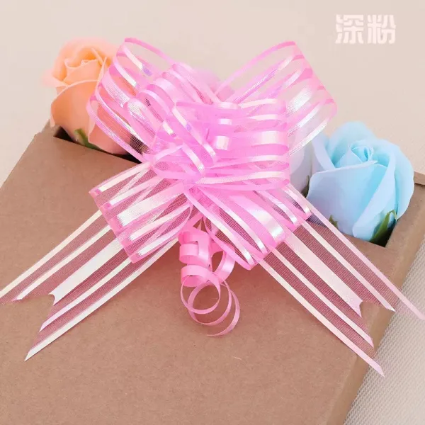 ORGANZA PULLER BOW 30mm (20 Pkts of 10 Pcs)