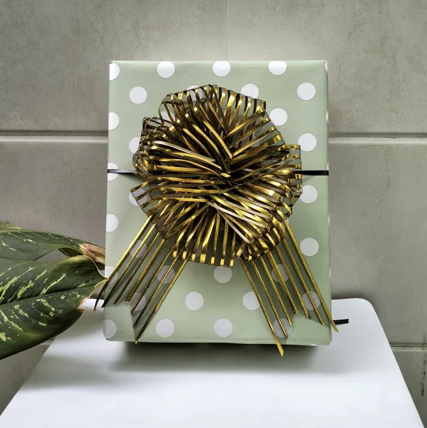 64mm Organza Bows 7 Line (10Pcs)