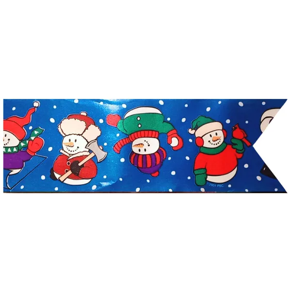 SNOWMEN WHITE BACK (1 Roll)