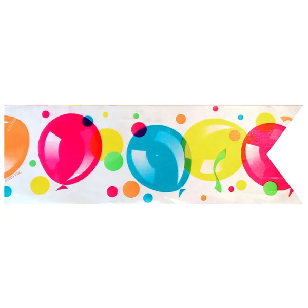 SPARKLING BALLOONS PRINTED RIBBON (1 Roll)