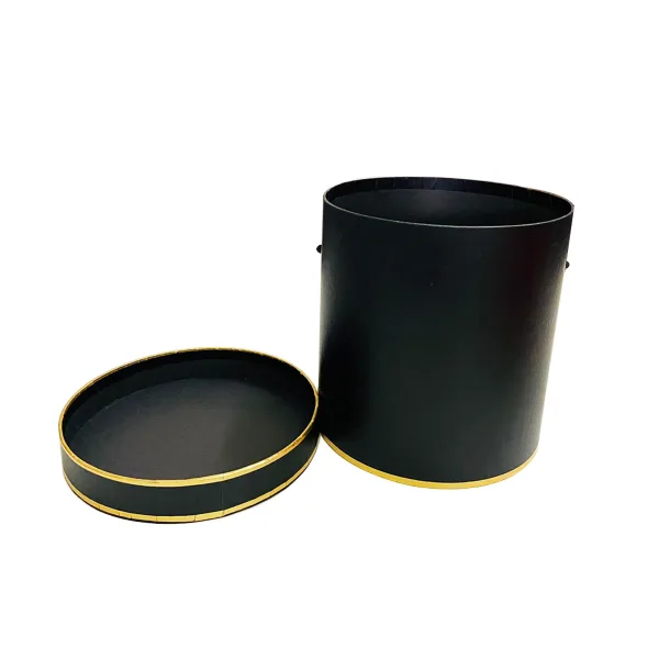 SUNFLOWER GIFT BOX CYLENDER SHAPE (SET OF 3)