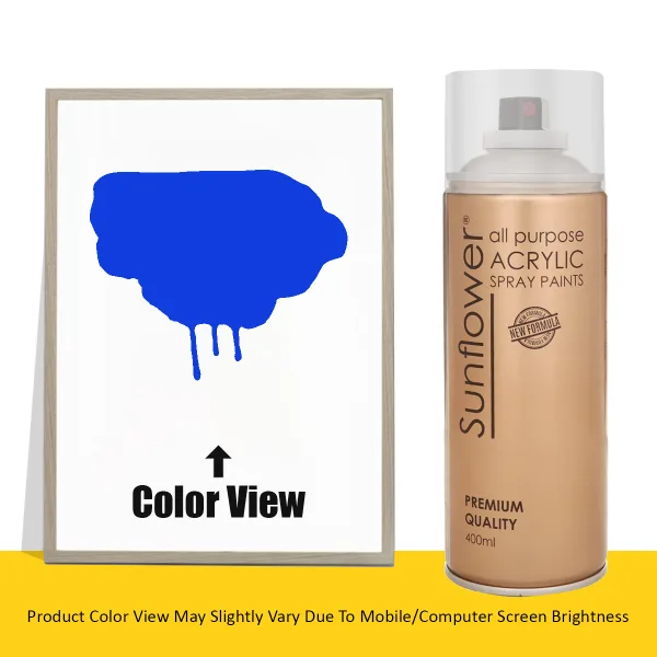 FLUORESCENT BLUE 1004 -SUNFLOWER ACRYLIC SPRAY 400ml