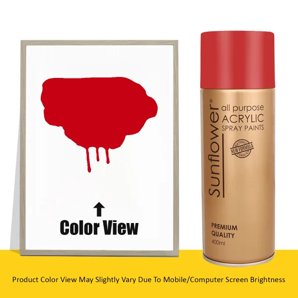 TOYOTA RED 115 -SUNFLOWER ACRYLIC SPRAY 400ml