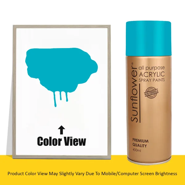 SUNFLOWER ACRYLIC SPRAY LIGHT SKY BLUE 19 (1 Can) 400ml