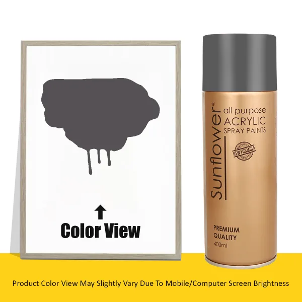 DEEP GREY 304 SUNFLOWER ACRYLIC SPRAY 400ml