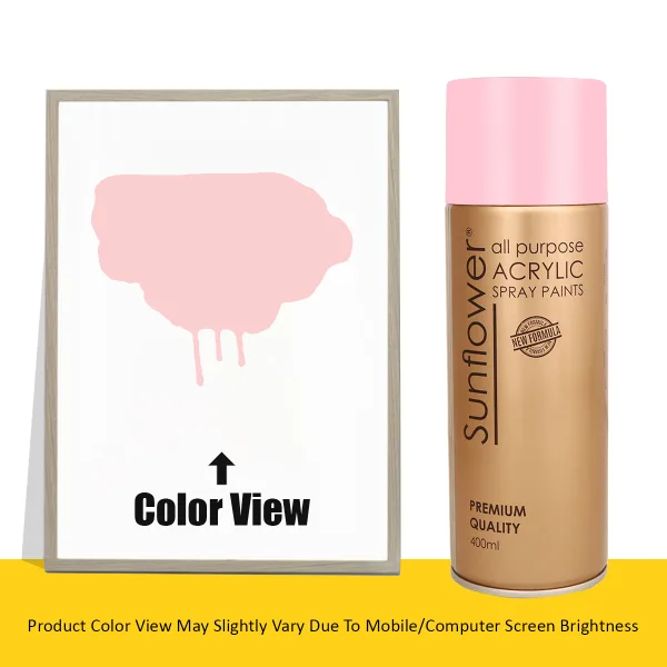LIGHT PINK 313 SUNFLOWER ACRYLIC SPRAY 400ml