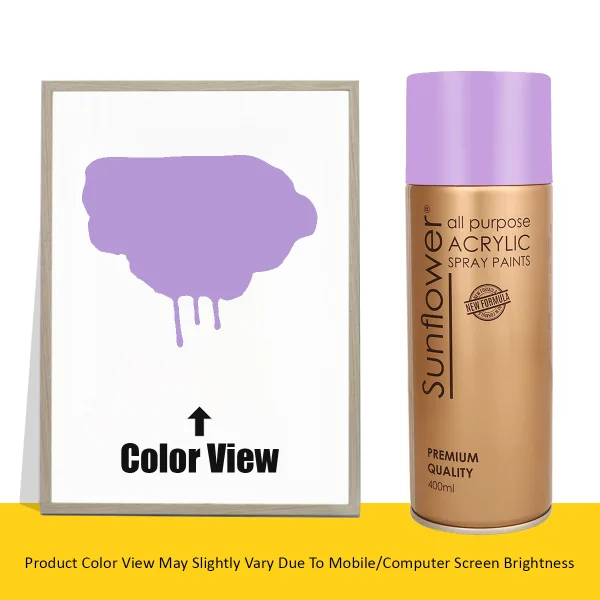 SUNFLOWER ACRYLIC SPRAY MEDIUM VIOLET 327 (1 Can) 400ml