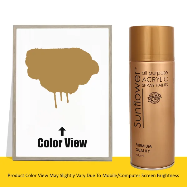 GOLD 35 SUNFLOWER ACRYLIC SPRAY 400ml