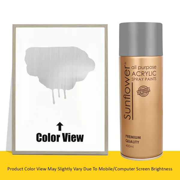 SUNFLOWER ACRYLIC SPRAY SILVER 36 (1 Can) 400ml