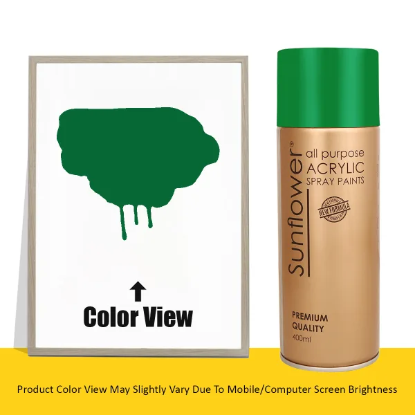 LIGHT GREEN 37 SUNFLOWER ACRYLIC SPRAY 400ml