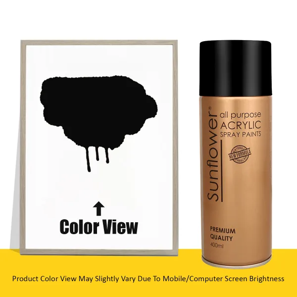 BLACK 39 SUNFLOWER ACRYLIC SPRAY 400ml