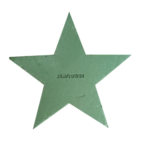 5 Stars 23" 2D Sunflower Floral Shape with Ply Base