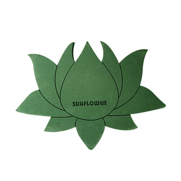 Lotus 23" 2D Sunflower Floral Shape with Ply Base