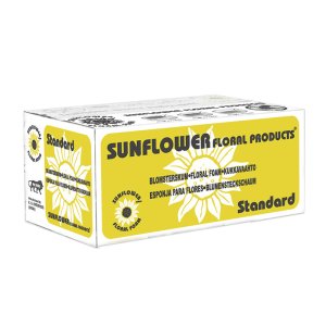 Standard Bricks (20 Pcs) Sunflower Floral Foam