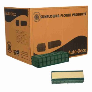 Auto Deco Large(2 Pcs) Sunflower Floral Foam with Double Side Tape
