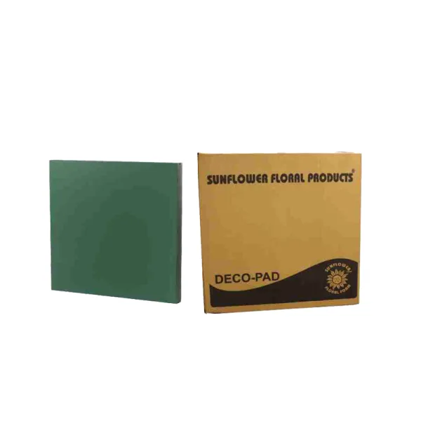 Deco Pad Sheets 27mm (6 Pcs) 4x3 Feet Sunflower Floral Foam