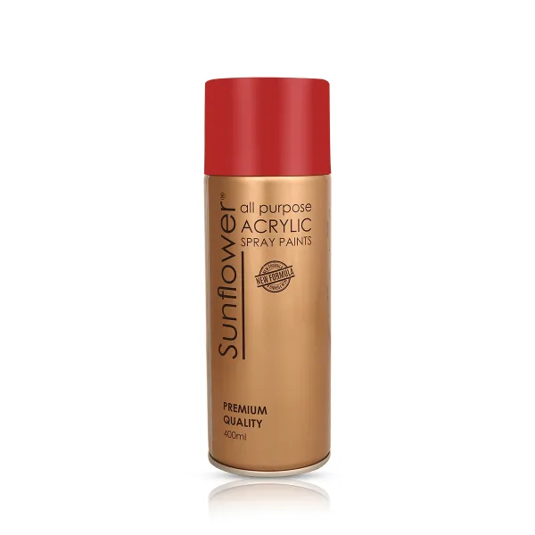 PURE RED 8 SUNFLOWER ACRYLIC SPRAY 400ml