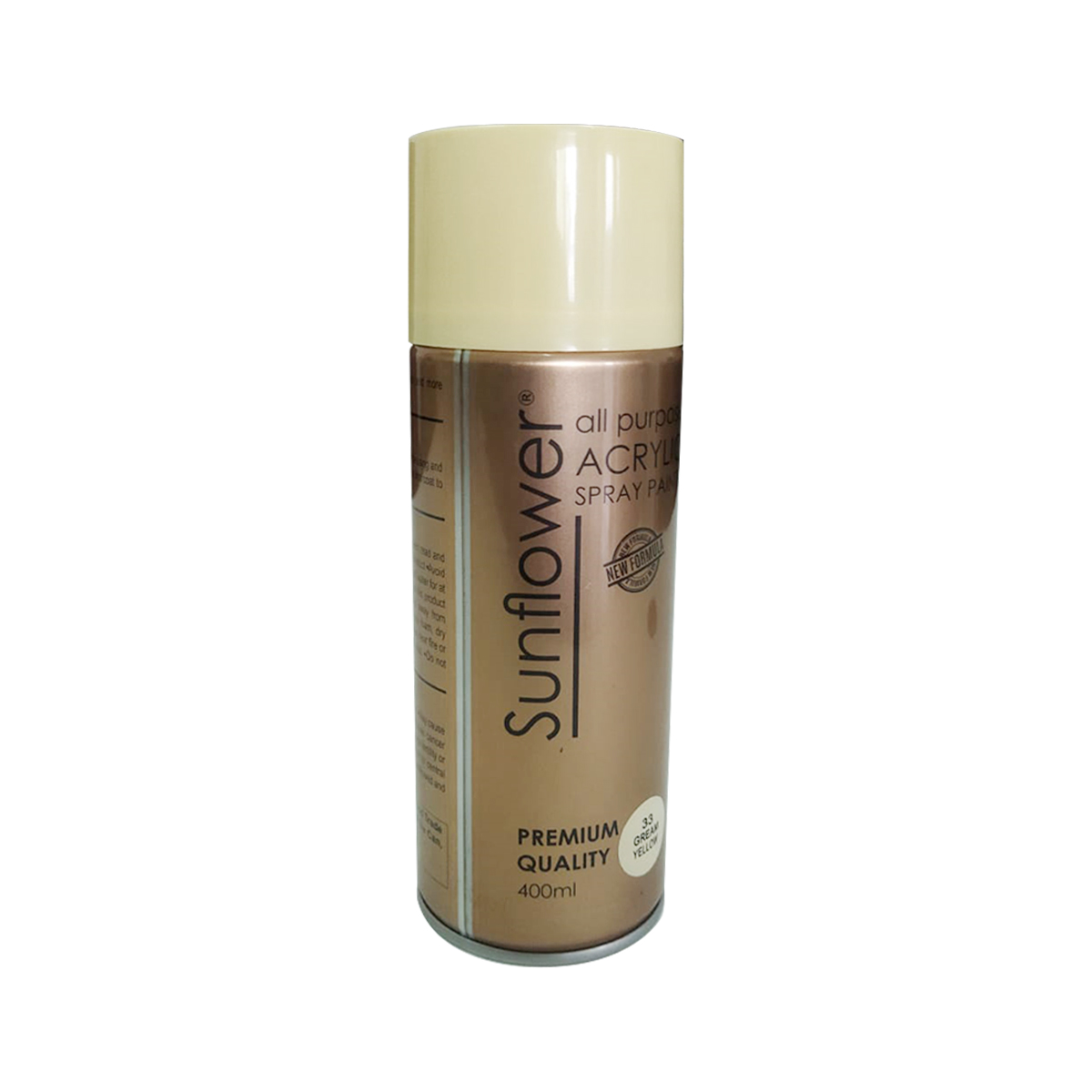 SUNFLOWER ACRYLIC CREAM YELLOW 33 SUNFLOWER ACRYLIC CREAM YELLOW 33