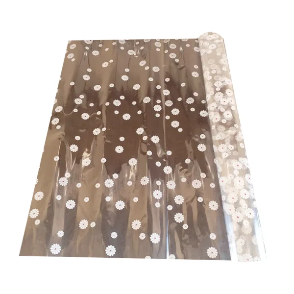 40 MICRON GERBERA WITH POLKA CELLOPHANE PACKET (100 Sheets) 19"x25.5" Inch