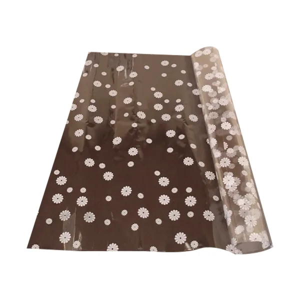 40 MICRON GERBERA WITHOUT POLKA CELLOPHANE PACKET (100 Sheets) 19"x25.5" Inch