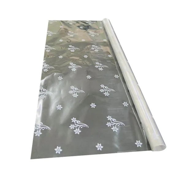 40 MICRON FLOWER BUNCH PRINT CELLOPHANE PACKET (100 Sheets) 19"x25.5" Inch