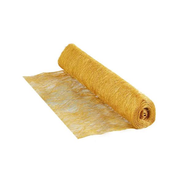 LIGHT YELLOW ABACA ROLL (1 Roll) 19"x 10Yards