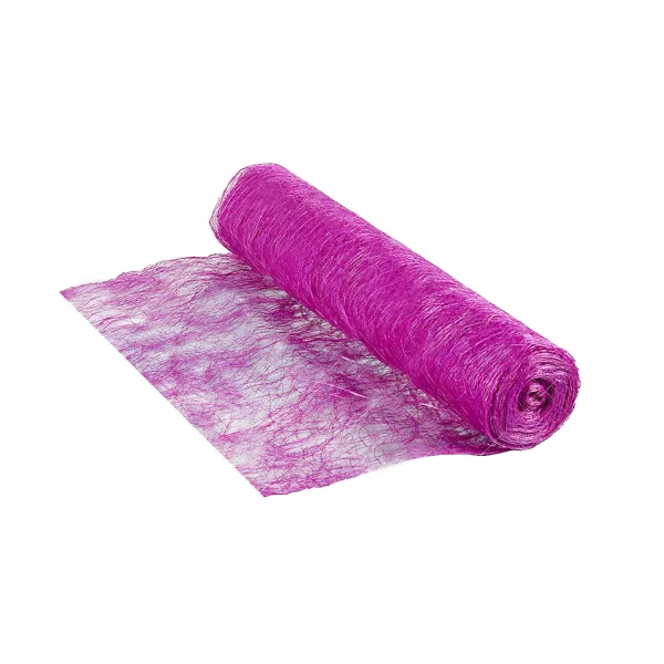 FUCHSIA ABACA ROLL (1 Roll) 19"x 10Yards