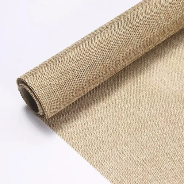 Brown Jute Fabric Roll (1 Roll) 19"x 4 Yards