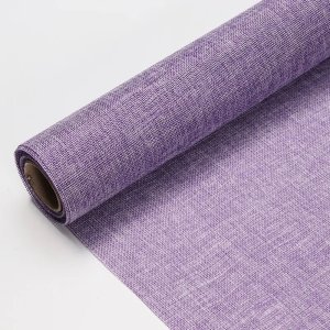 Lavender Jute Fabric Roll (1 Roll) 19"x 4 Yards