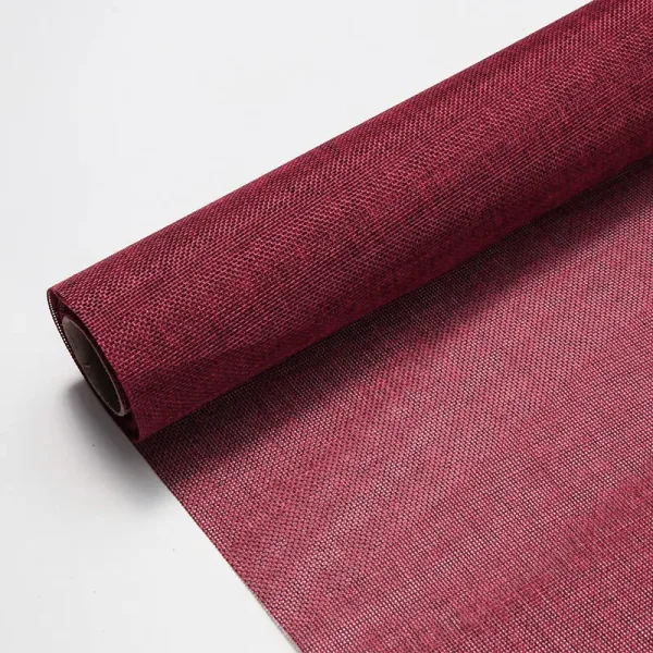 Maroon Jute Fabric Roll (1 Roll) 19"x 4 Yards