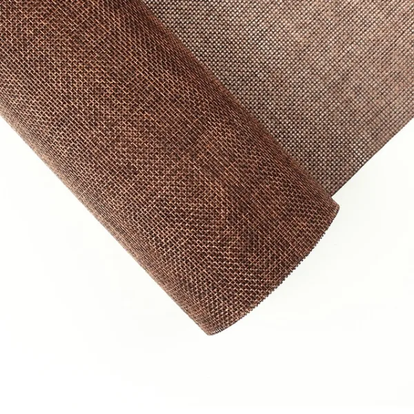 Jute Fabric Roll (1 Roll) 19"x 4 Yards "Medium Brown"