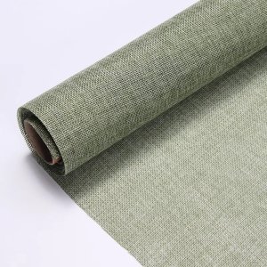 Mose Green Jute Fabric Roll (1 Roll) 19"x 4 Yards