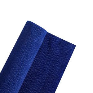 ROYAL BLUE CREPE ROLLS (2 Rolls) 19" x 2.5Mtrs