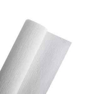 WHITE CREPE ROLLS (2 Rolls) 19" x 2.5Mtrs