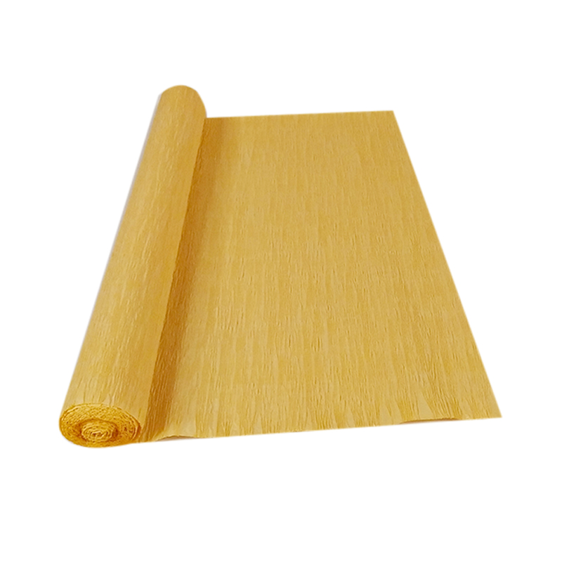 AMBER YELLOW PLAIN CREPE ROLLS AMBER YELLOW PLAIN CREPE ROLLS