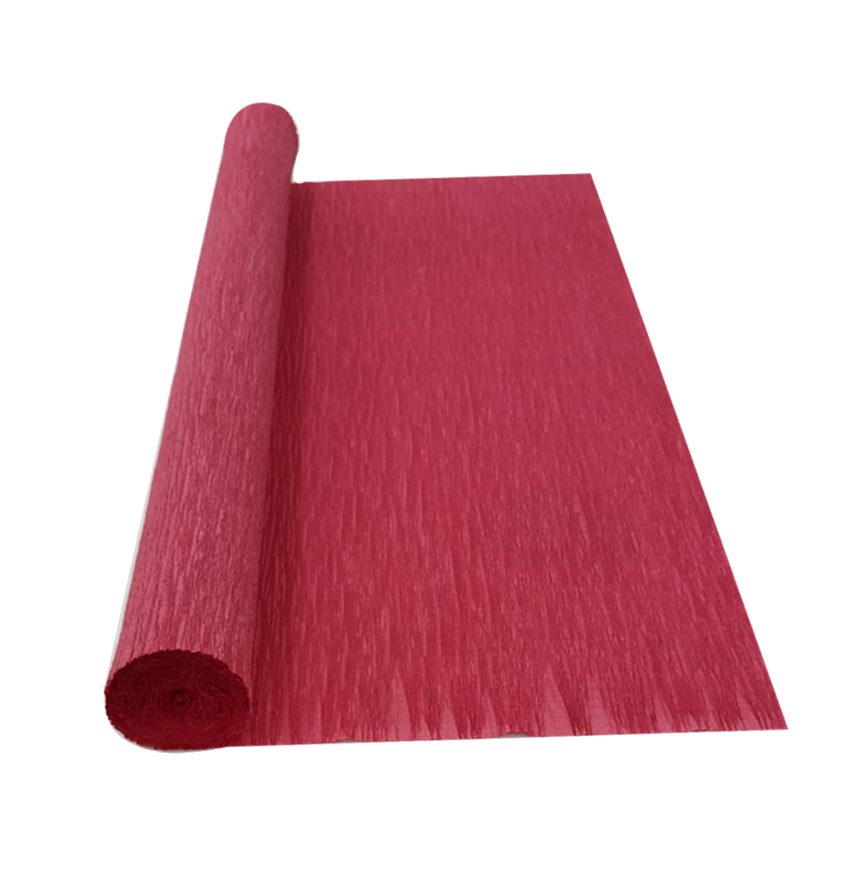 DARK RED PLAIN CREPE ROLLS DARK RED PLAIN CREPE ROLLS