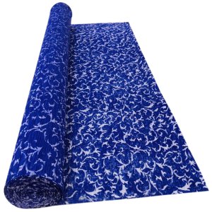 BLUE GRASS PRINT CREPE ROLLS (2 Rolls) 19" x 2.5Mtrs