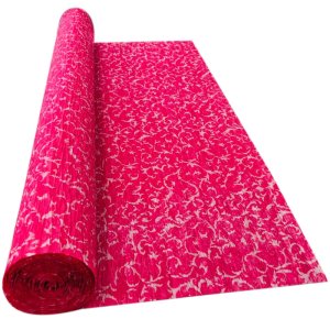 ROSE GRASS PRINT CREPE ROLLS (2 Rolls) 19" x 2.5Mtrs