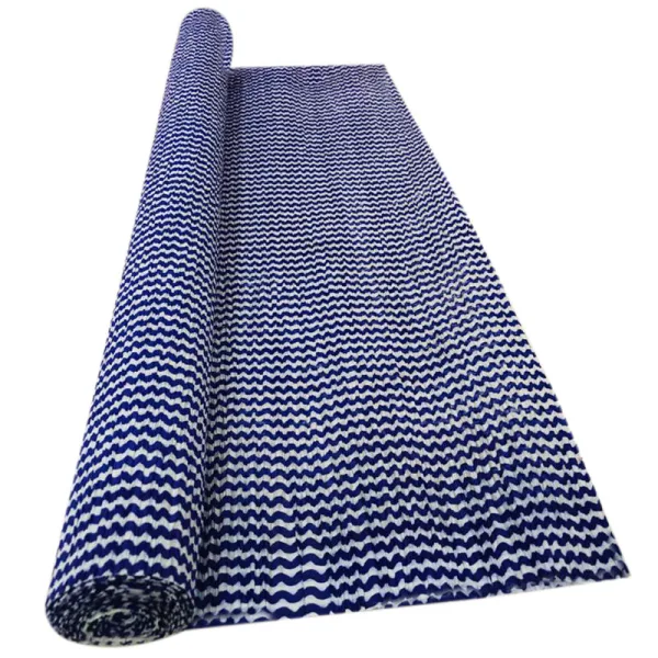 VOILET ZIG ZAG CREPE ROLLS (2 Rolls) 19" x 2.5Mtrs