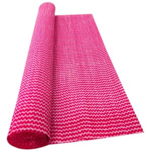 ROSE ZIG ZAG CREPE ROLLS (2 Rolls) 19" x 2.5Mtrs
