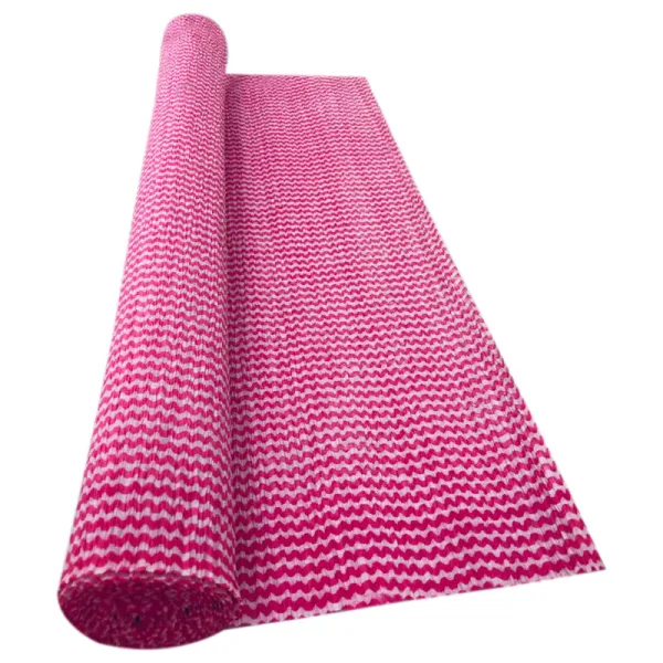 FUCHSIA ZIG ZAG CREPE ROLLS (2 Rolls) 19" x 2.5Mtrs