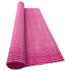 FUCHSIA ZIG ZAG CREPE ROLLS (2 Rolls) 19" x 2.5Mtrs