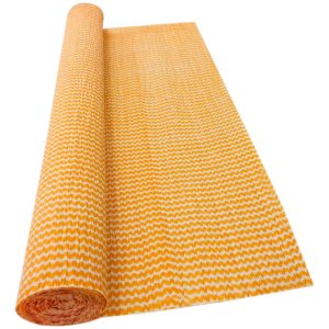 GOLDEN ZIG ZAG CREPE ROLLS (2 Rolls) 19" x 2.5Mtrs