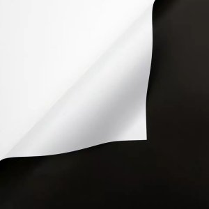 D2(30) Two Tone Color Sheet "Black & White" (20 Sheets) 58cm x 58cm