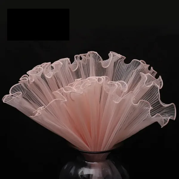 D22(03) WAVE WRAPPING MESH (1 Packet) Size 28cm x 5 Yards "PINK"