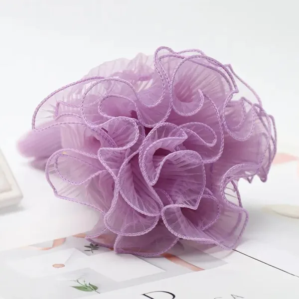 D22(06) WAVE WRAPPING MESH (1 Packet) Size 28cm x 5 Yards "LAVENDER"
