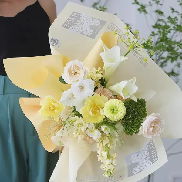 D29(04) Butterfly Printed Sheets "Blue" (20 Sheets) 58cm x 58cm