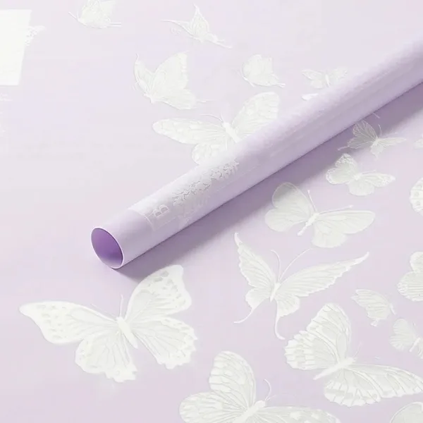 D29(05) Butterfly Printed Sheets "Purple" (20 Sheets) 58cm x 58cm