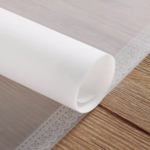 D30(05) LACE BORDER FROSTED SHEETS "Pink and Pink" (20 Sheets) 58cm x 58cm