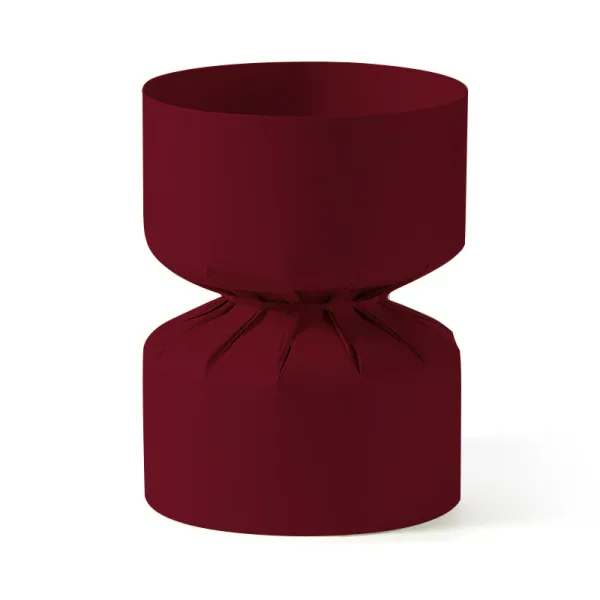 D33(07) Circular Flower Boquet Holder "Wine Red" (5 Sheets) 36cm x 66cm